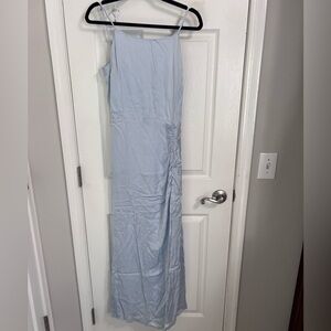 NWT | Stillwater Elegant Light Blue Maxi Dress, Size S